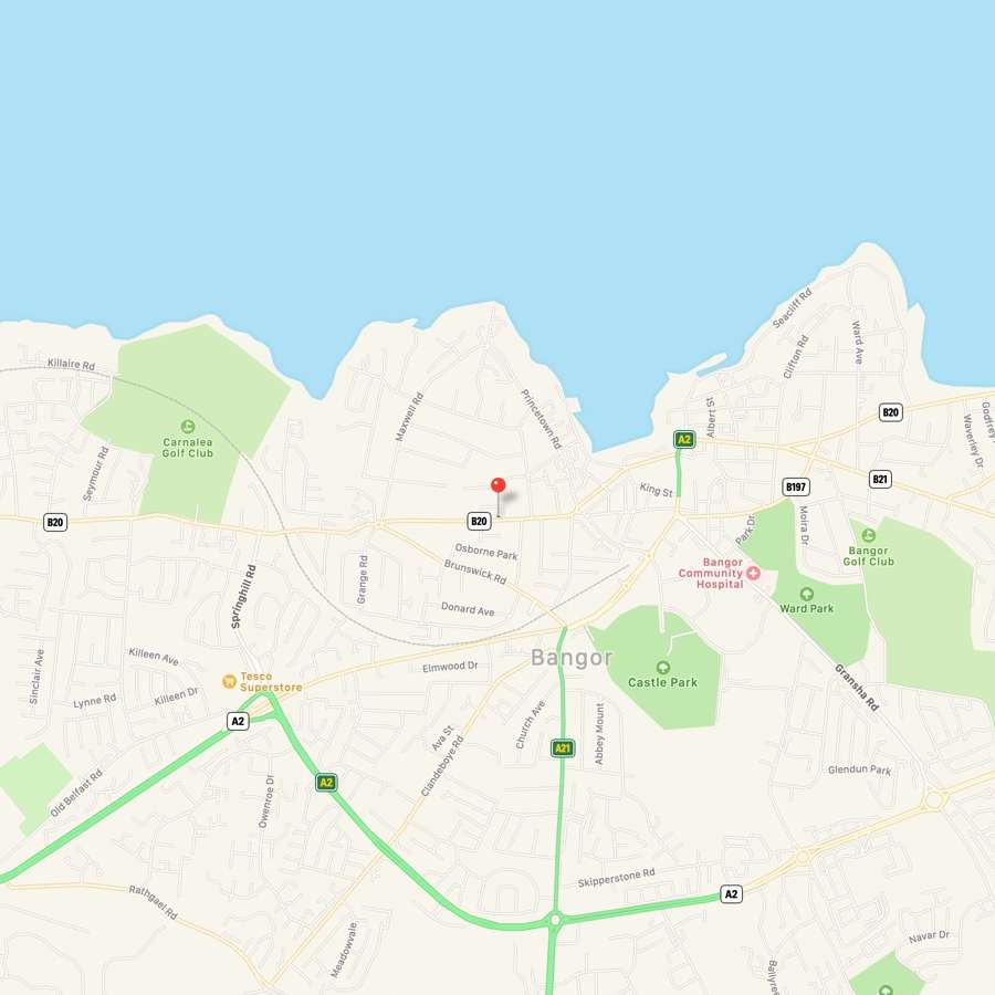 Location of Care Home